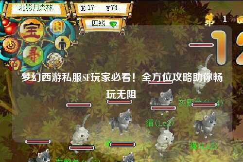 夢幻西游私服SF玩家必看！全方位攻略助你暢玩無阻