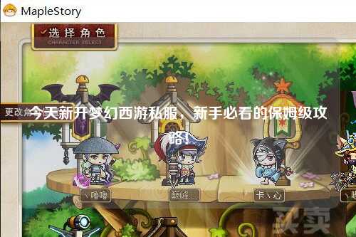 今天新開(kāi)夢(mèng)幻西游私服，新手必看的保姆級(jí)攻略！