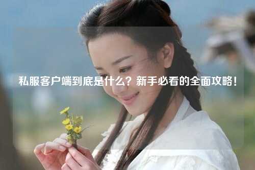 私服客戶端到底是什么？新手必看的全面攻略！